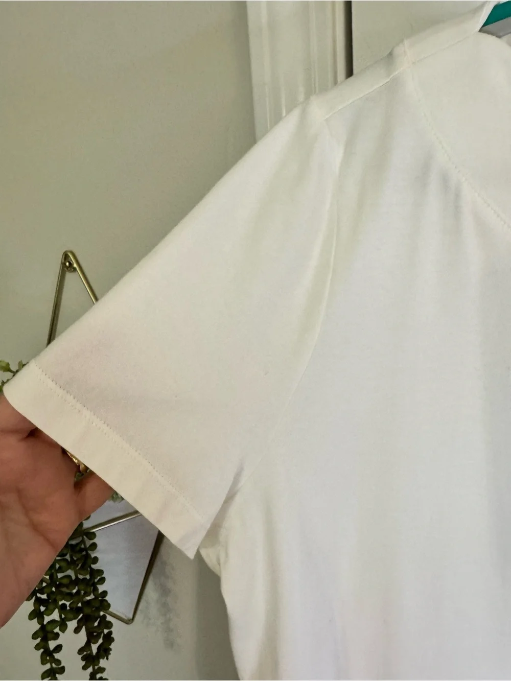 Anne Klein White Tee - Picture 4 of 8